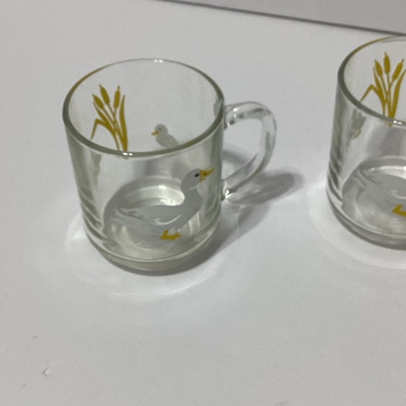 Duck Glass Mug Lot of 3 Carlton 1983 Uminarc - Picture 3 of 13